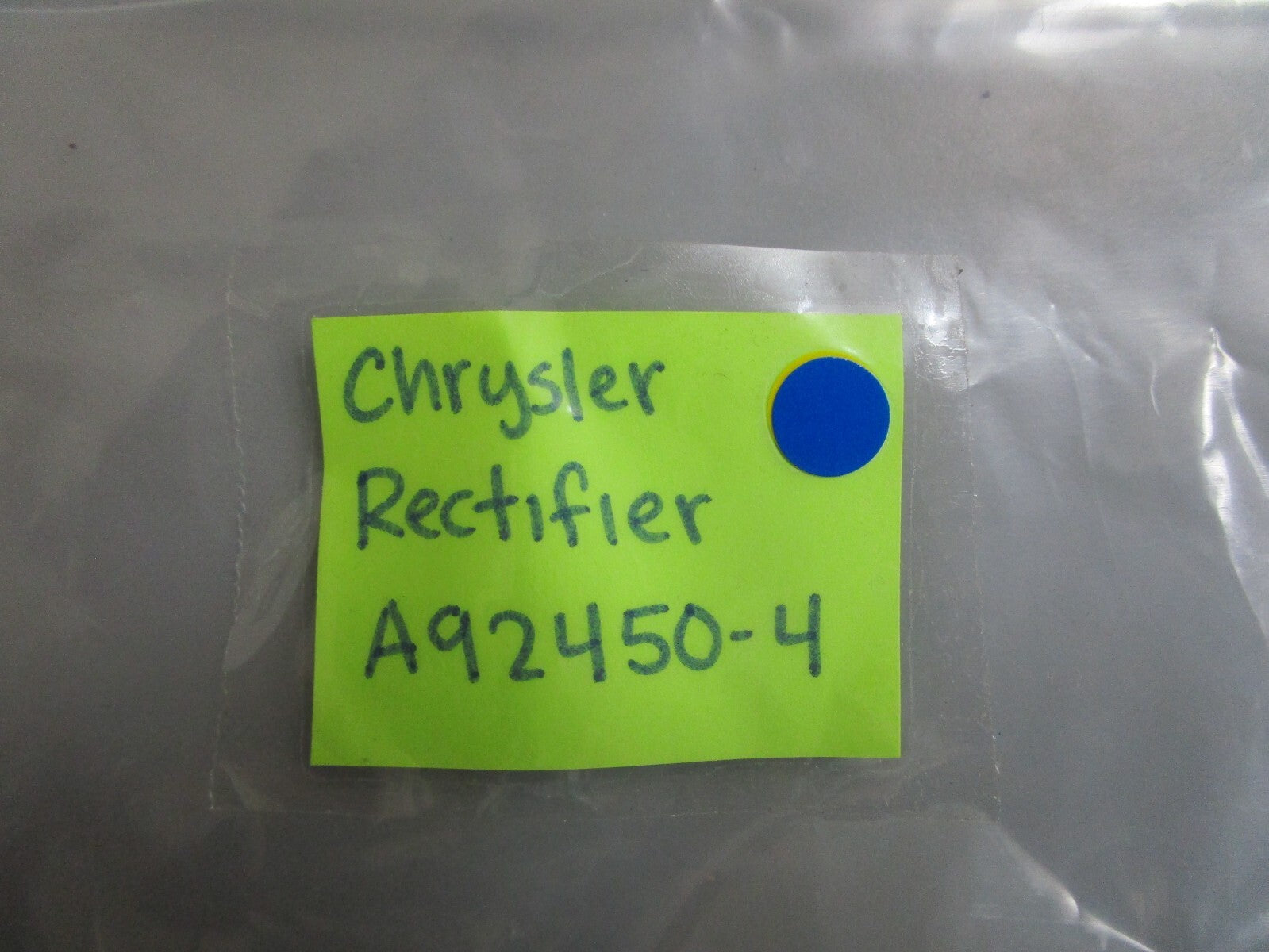 *NEW OEM* 0810 Chrysler Rectifier A92450-4