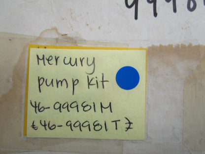 *NEW OEM* 0810 Mercury Quicksilver Pump Kit 46-99981M (46-99981T)