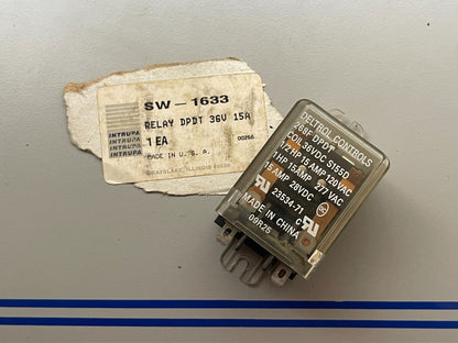 *NEW OEM* 0720 Intrupa Forklift 36V 15A DPDT Relay SW-1633