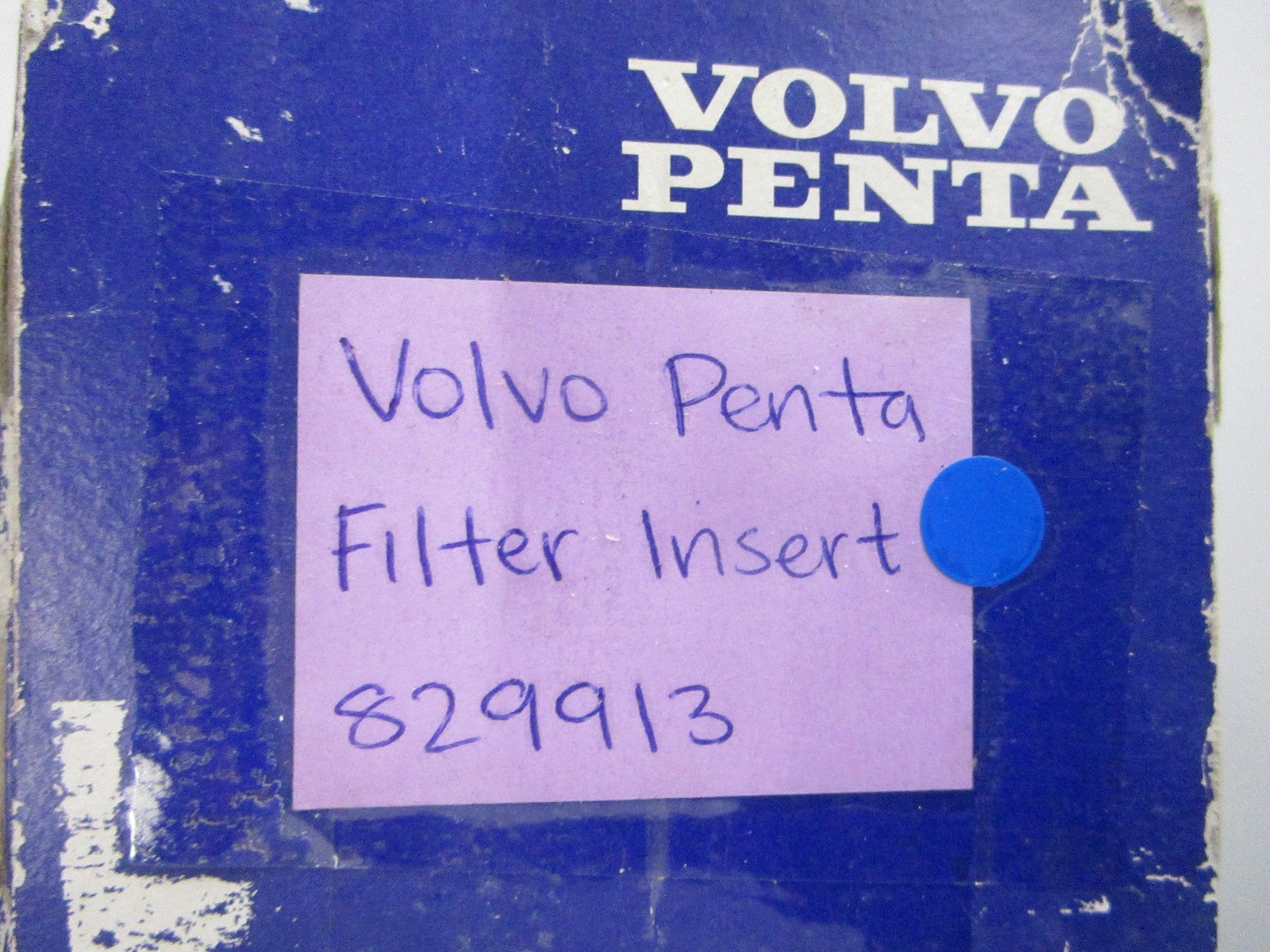 NEW OEM 829913 Volvo Penta Filter Insert 0810