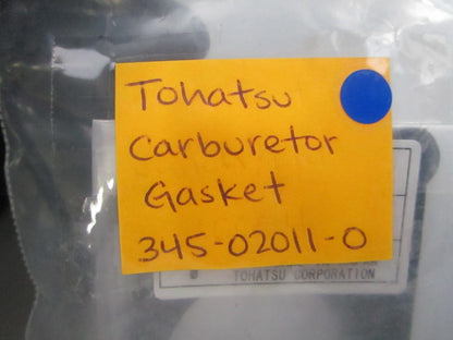 NEW OEM 345-02011-0 345020110 Tohatsu Carburetor Gasket 0810