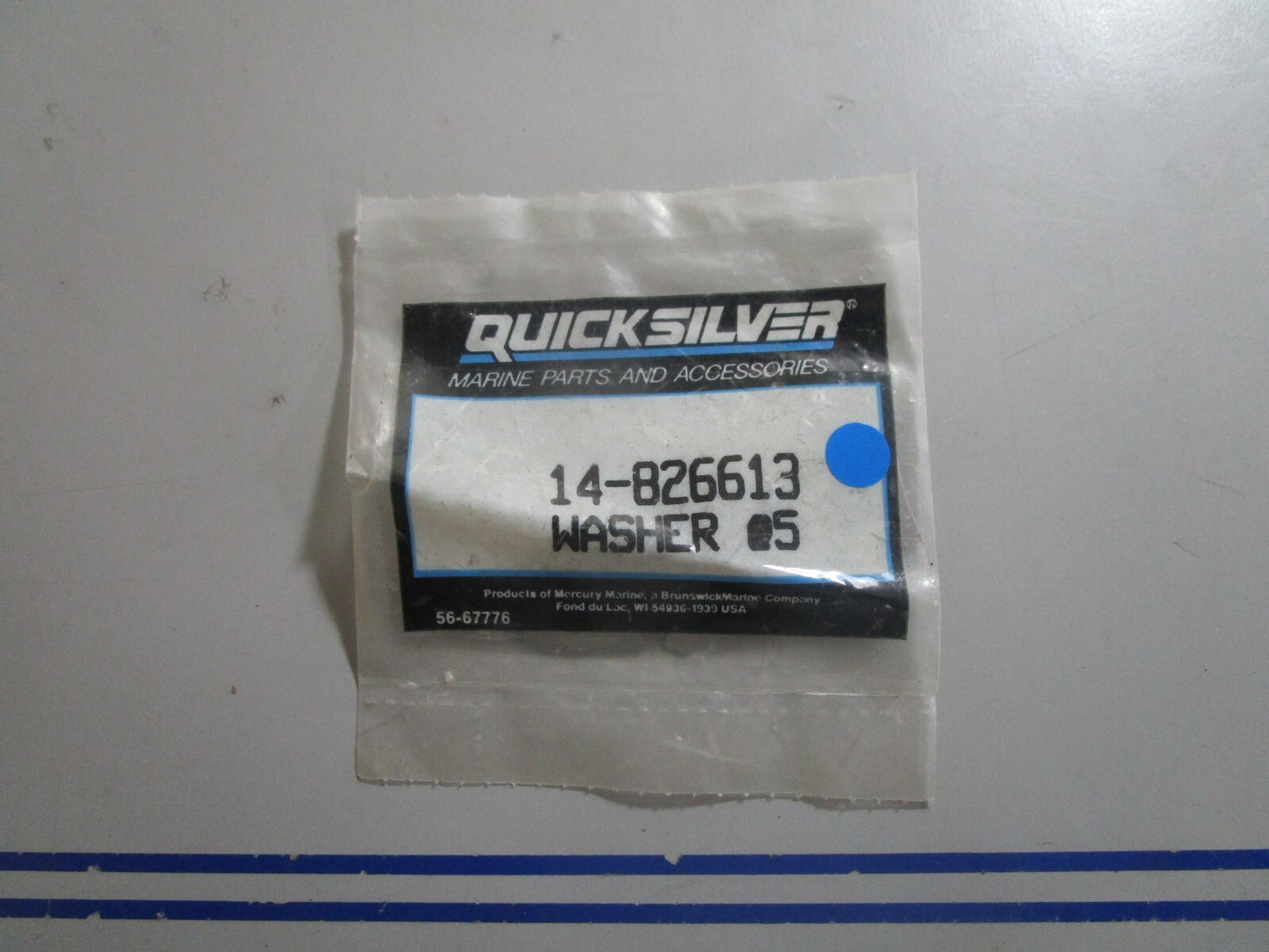 *NEW OEM* (LOT OF 5) 0810 Mercury Quicksilver Washer 14-826613