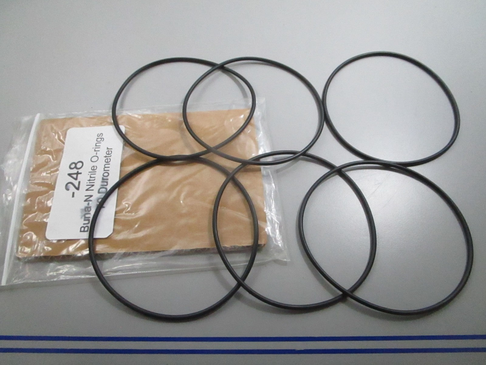 *NEW* (LOT OF 6) 0810 Buna-N Nitrile O-Ring -248