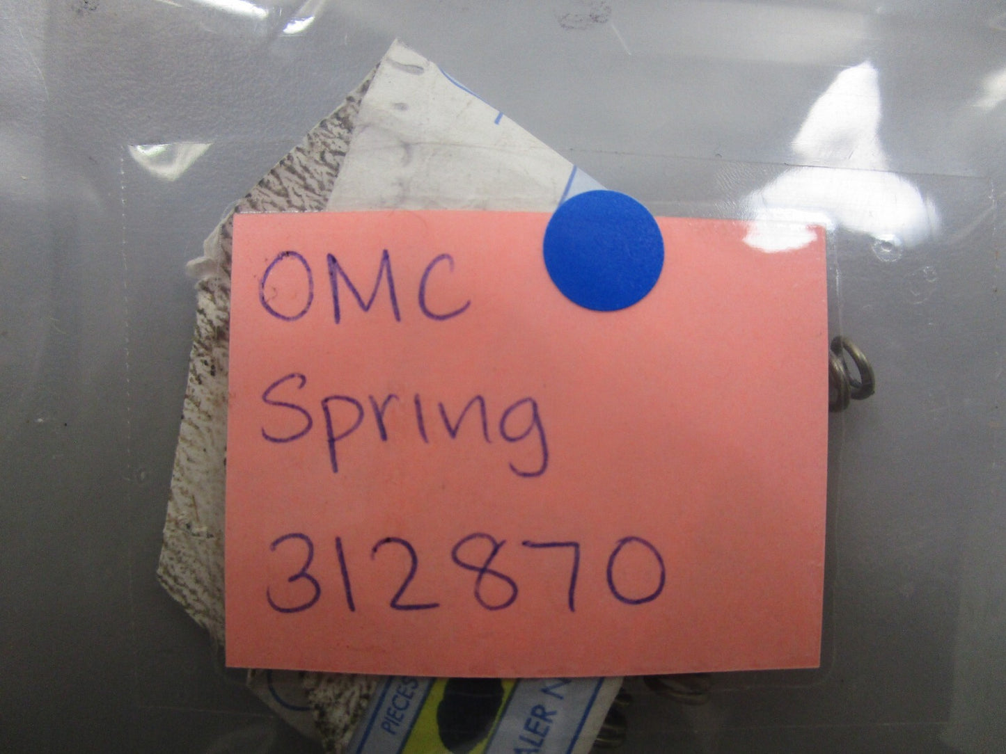 *NEW OEM* (LOT OF 4) 0810 OMC Johnson Evinrude Spring 312870 0312870