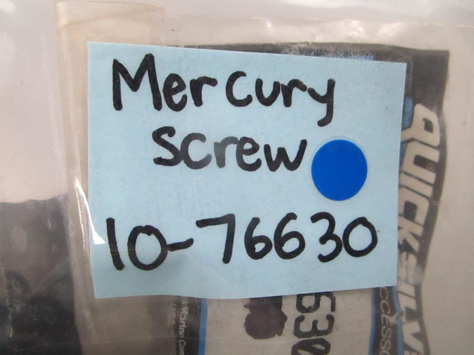 *NEW OEM* (LOT OF 4) 0810 Mercury Quicksilver Screw 10-76630