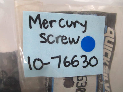*NEW OEM* (LOT OF 4) 0810 Mercury Quicksilver Screw 10-76630