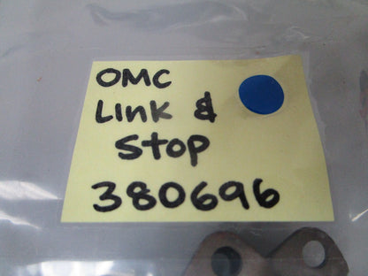 *NEW OEM* 0810 OMC Johnson Evinrude Link & Stop 380696 0380696