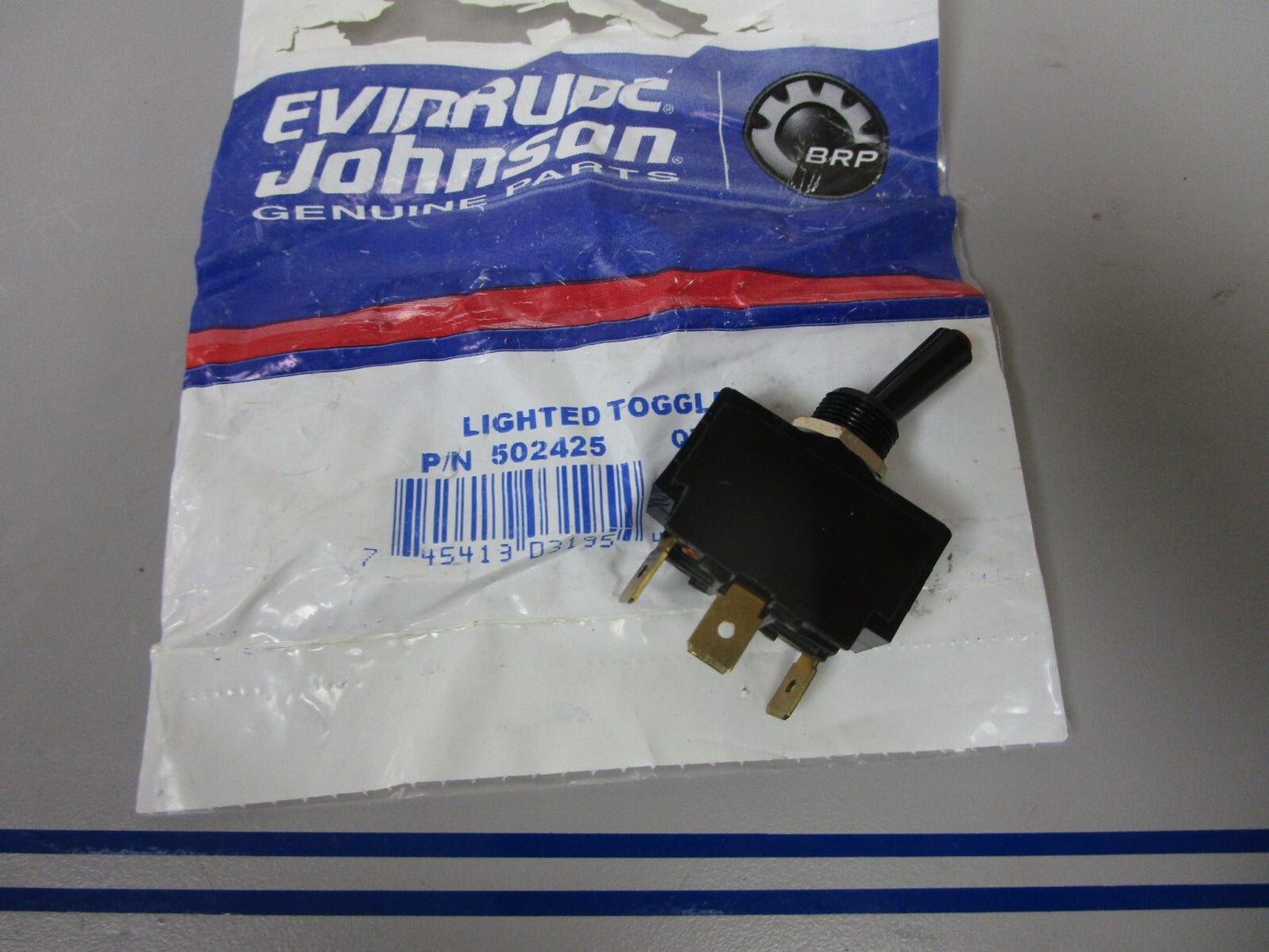 *NEW OEM* 0720 OMC Johnson Evinrude Lighted Toggle 502425 0502425