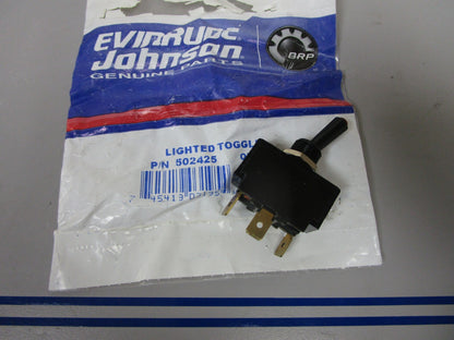 *NEW OEM* 0720 OMC Johnson Evinrude Lighted Toggle 502425 0502425