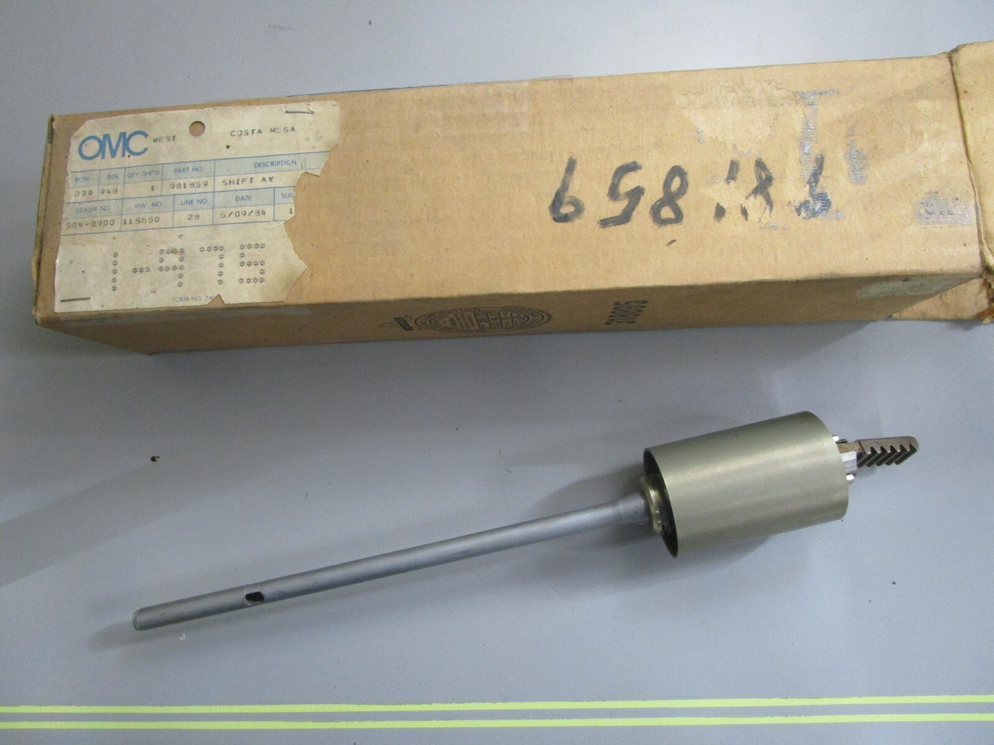 *NEW OEM* 0820 OMC Johnson Evinrude Shift Assy 981859 0981859