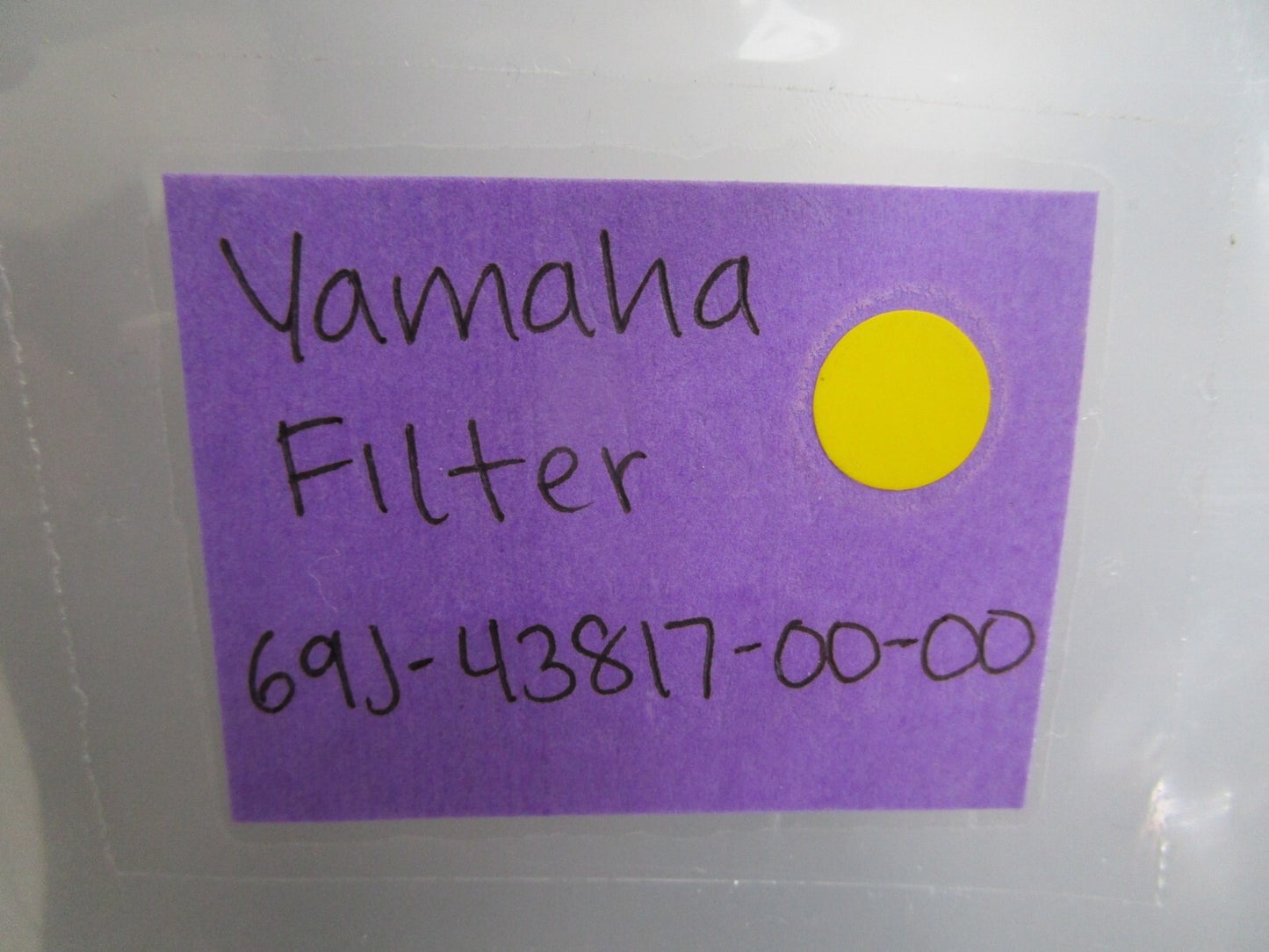 *NEW OEM* 0820 Yamaha Filter 69J-43817-00-00