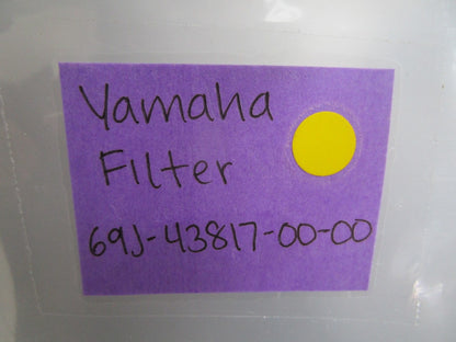 *NEW OEM* 0820 Yamaha Filter 69J-43817-00-00