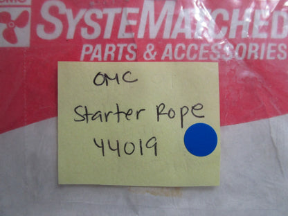 *NEW OEM* 0810 OMC Johnson Evinrude Starter Rope 44019