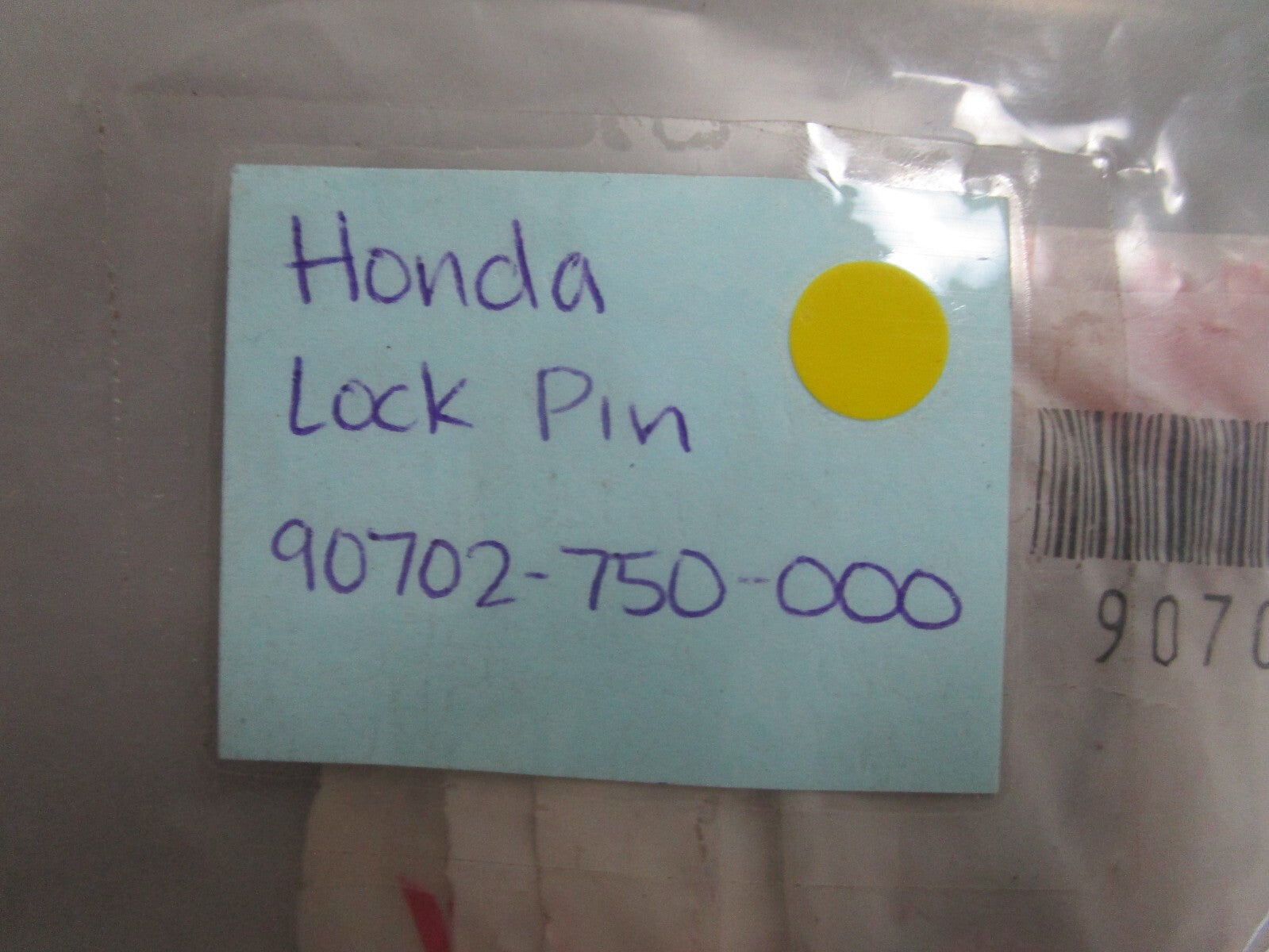 *NEW OEM* 0810 Honda Lock Pin 90702-750-000