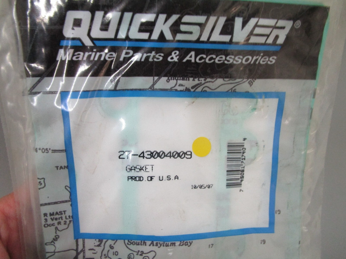 *NEW OEM* 0810 Mercury Quicksilver Gasket 27-43004009