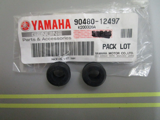 *NEW OEM* (LOT OF 2) 0810 Yamaha Grommet 90480-12497