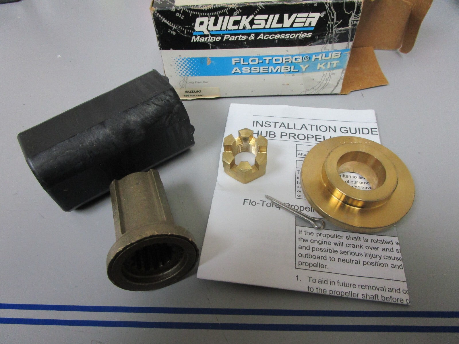 *NEW OEM* 0810 Mercury Quicksilver Flo-Torq II Hub Kit 835282Q1
