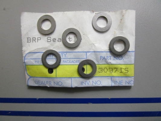 *NEW OEM* (LOT OF 6) 0770 OMC Johnson Evinrude Washer 303715 0303715