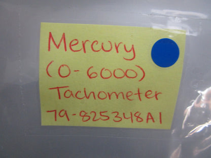 *NEW OEM* 0820 Mercury Quicksilver (0-6000) Tachometer 79-825348A1