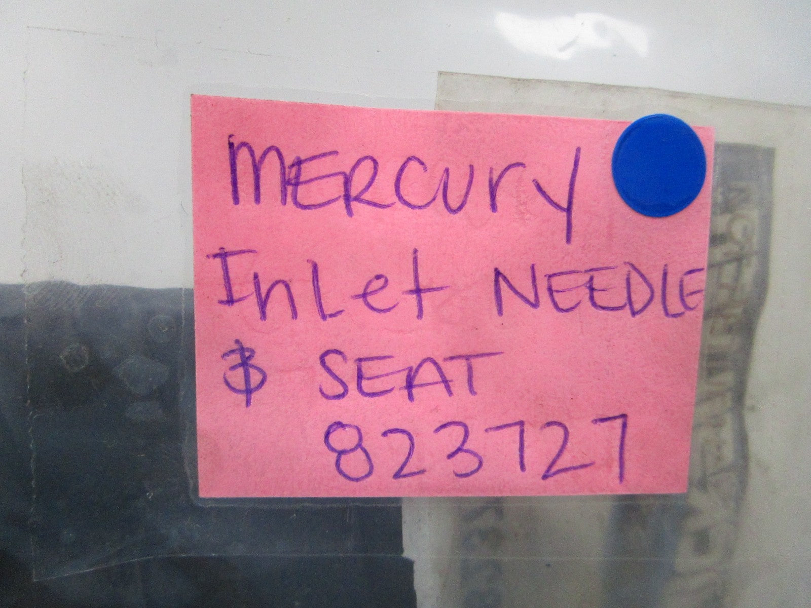 NEW OEM 823727 Mercury Quicksilver Inlet Needle & Seat 0810