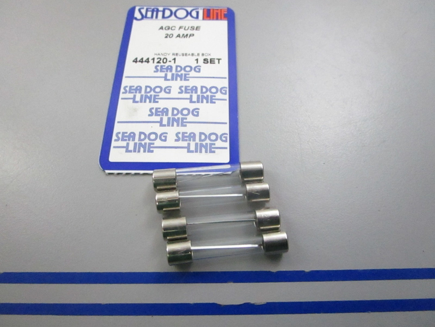 NEW (LOT OF 4) 444120-1 Sea-Dog 20 AMP AGC Fuse 0810