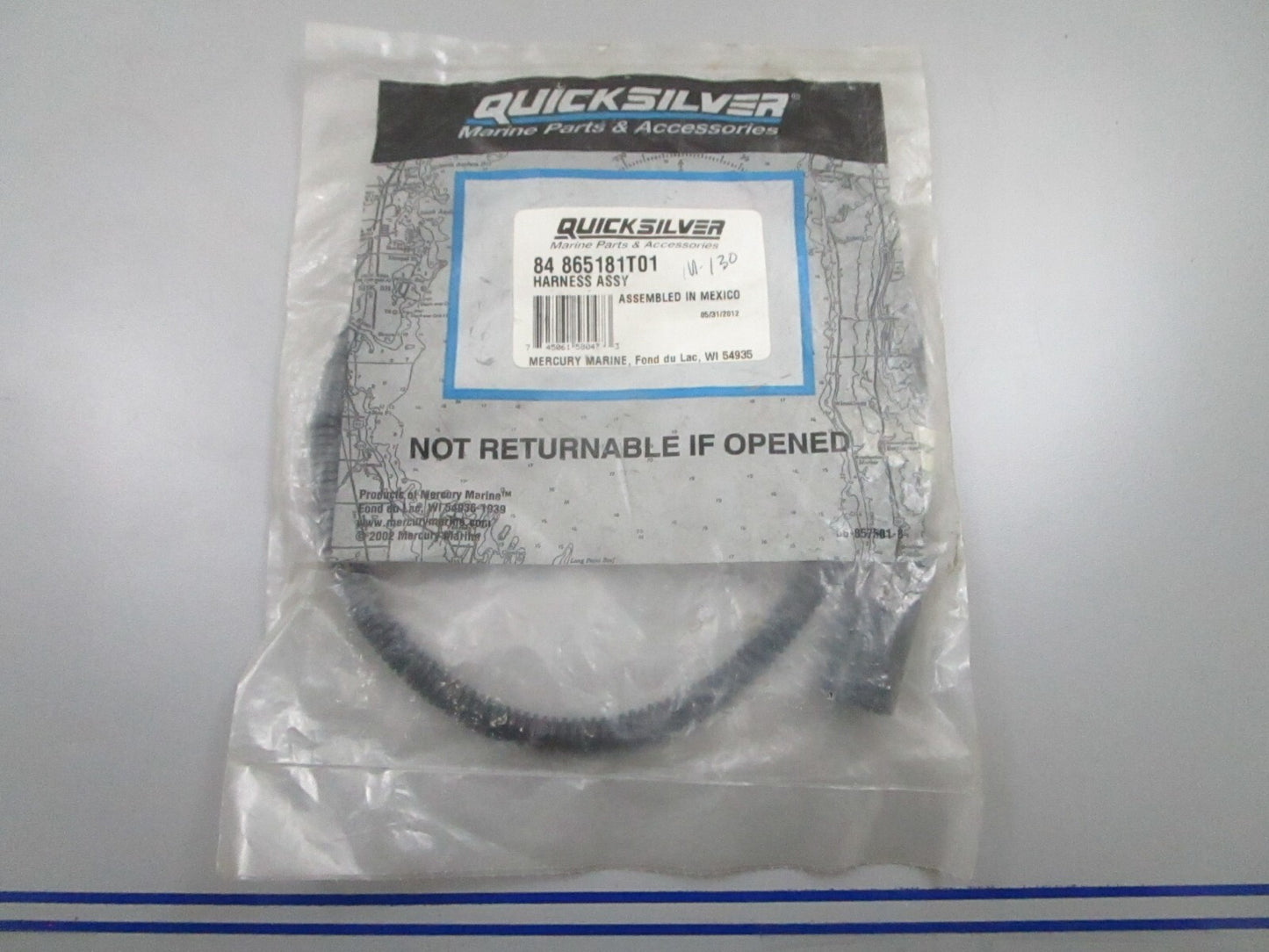 *NEW OEM* 0810 Mercury Quicksilver Harness Assembly 84-865181T01