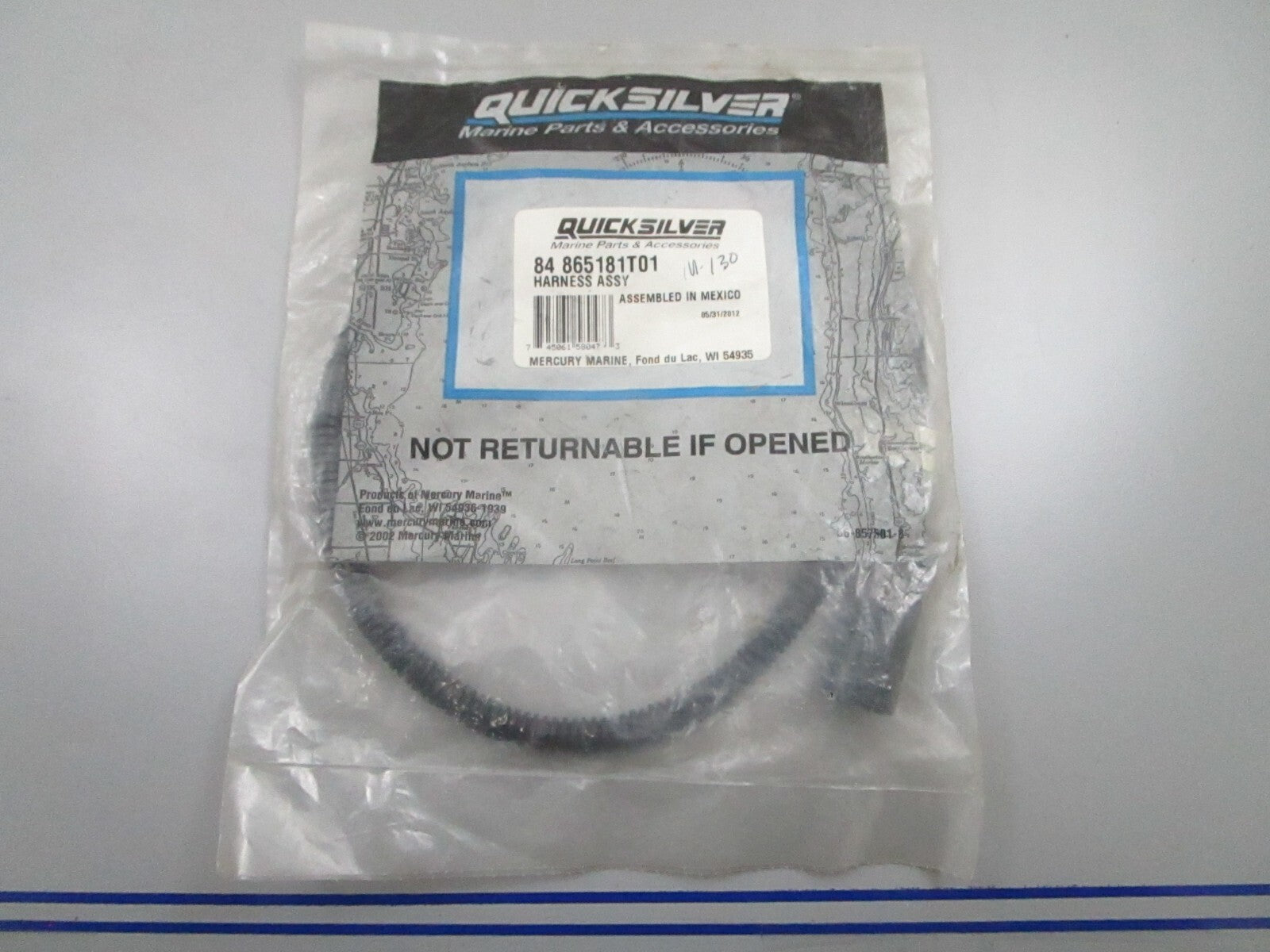 *NEW OEM* 0810 Mercury Quicksilver Harness Assembly 84-865181T01