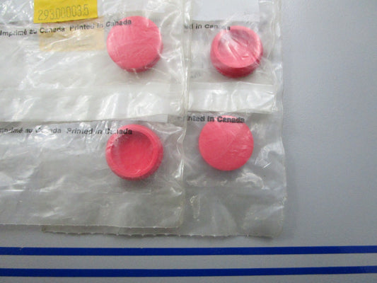*NEW* (LOT OF 4) 0810 Sea-Doo BRP Red Fuel Cap Snap 293000035