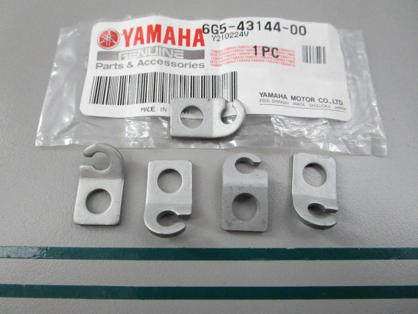 NEW OEM (LOT OF 5) 6G5-43144-00-00 Yamaha Spring Hook 0810