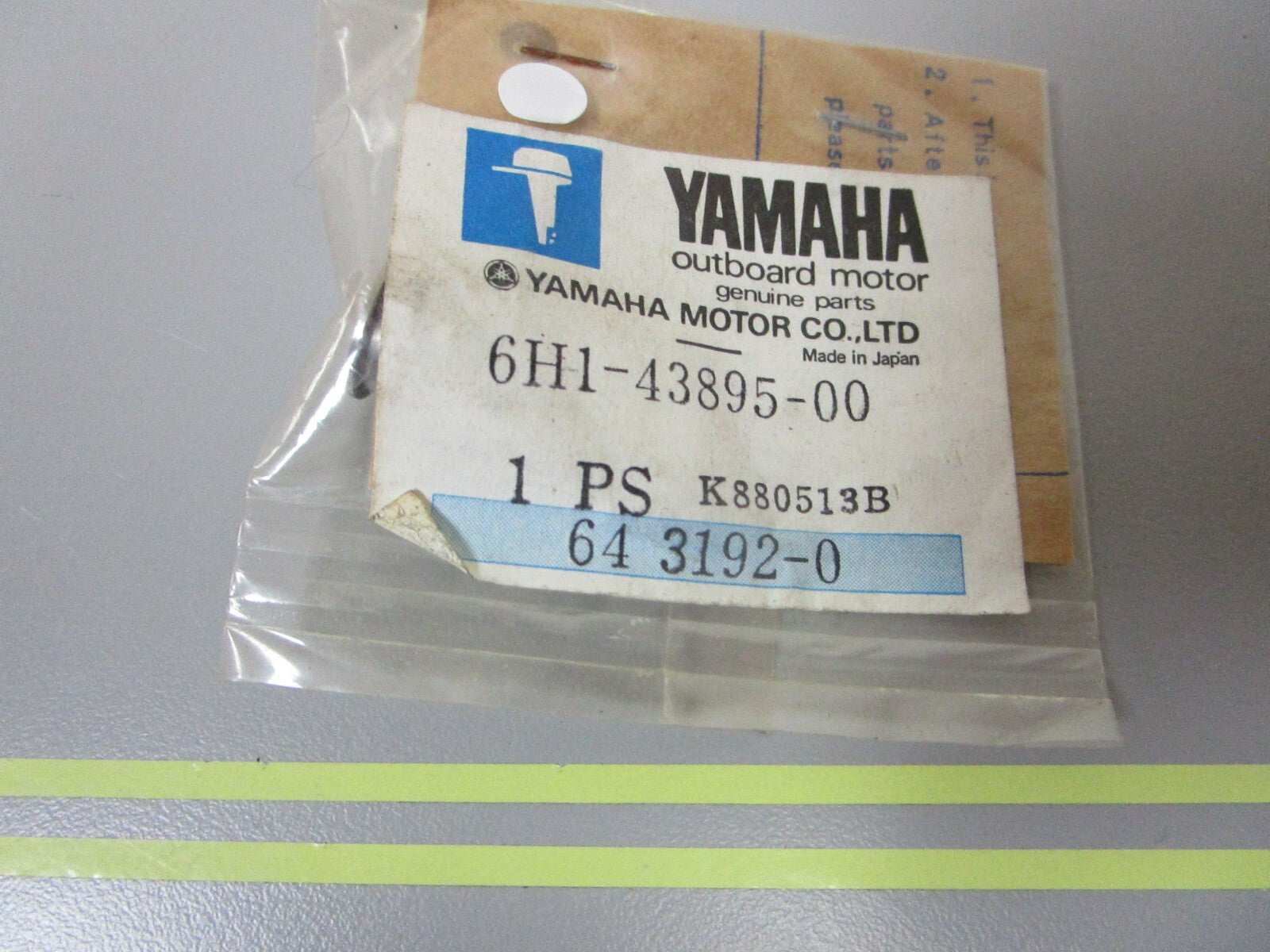 *NEW OEM* 0810 Yamaha Relief Valve Seat 6H1-43895-00