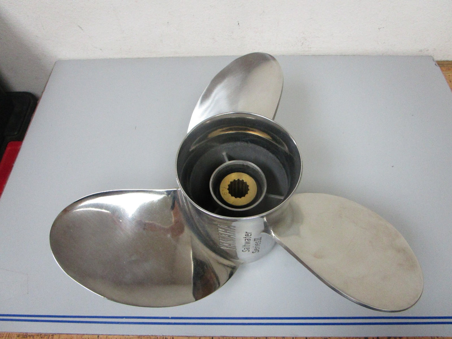 *NEW OEM* 0720 Yamaha Saltwater Series 3 LH SS 15 ¾ x 15 Propeller 6D1-45976-00