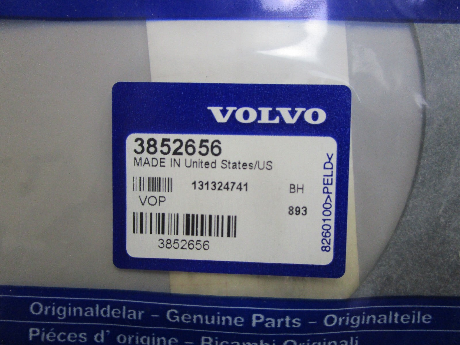 *NEW OEM* 0810 Volvo Penta Gasket 3852656