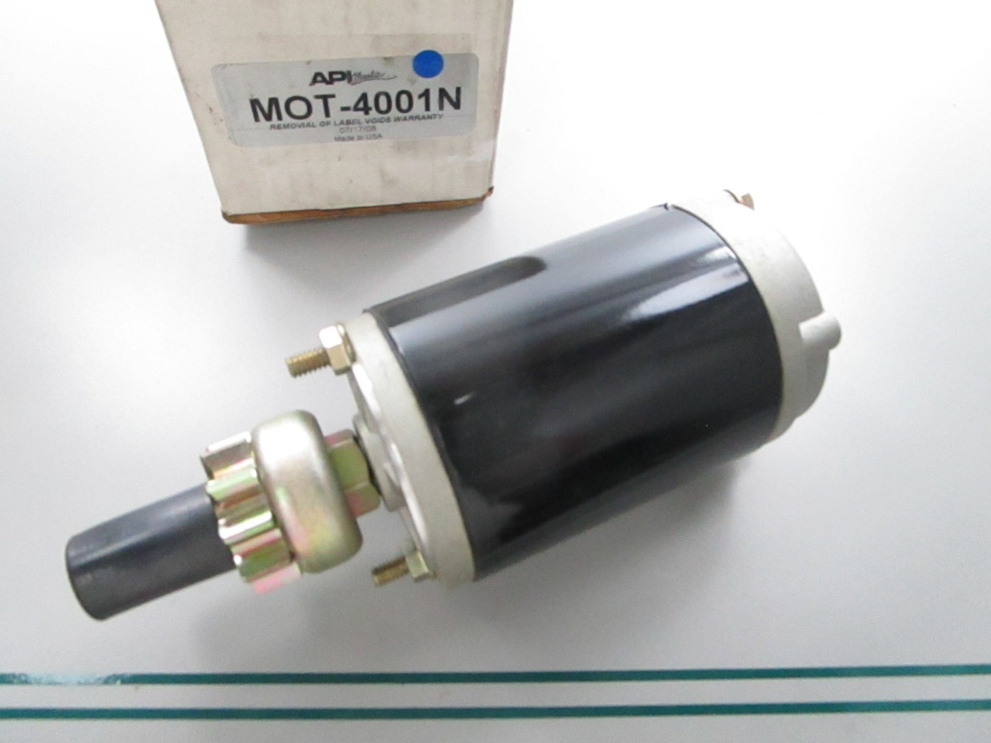 NEW MOT-4001N API Marine Starter Motor 0810