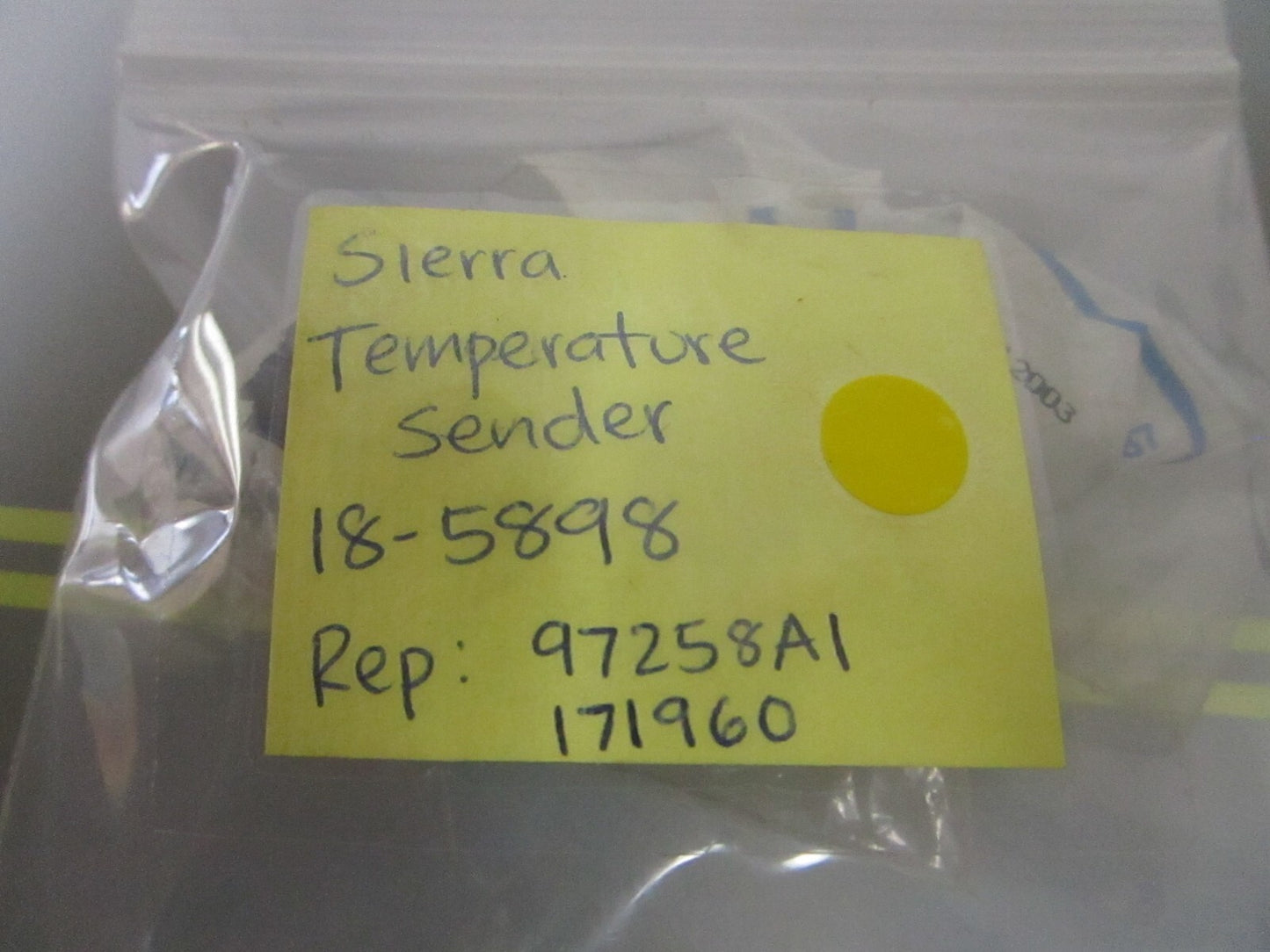 *NEW* 0750 Sierra TEMPERATURE SENDER 18-5898 Replaces  97258A1  171960