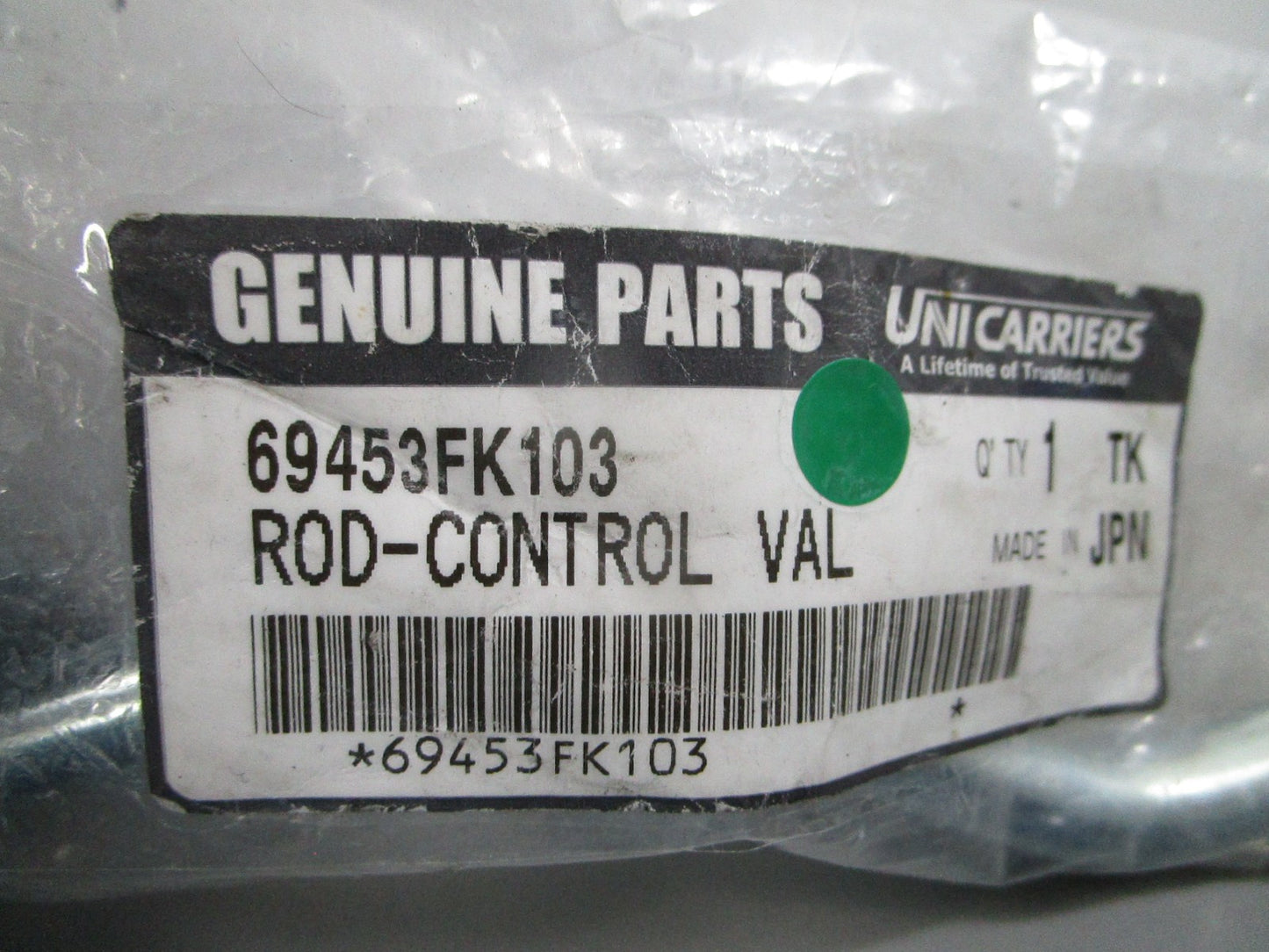NEW OEM 69453FK103 Unicarriers Control Valve Rod 0810