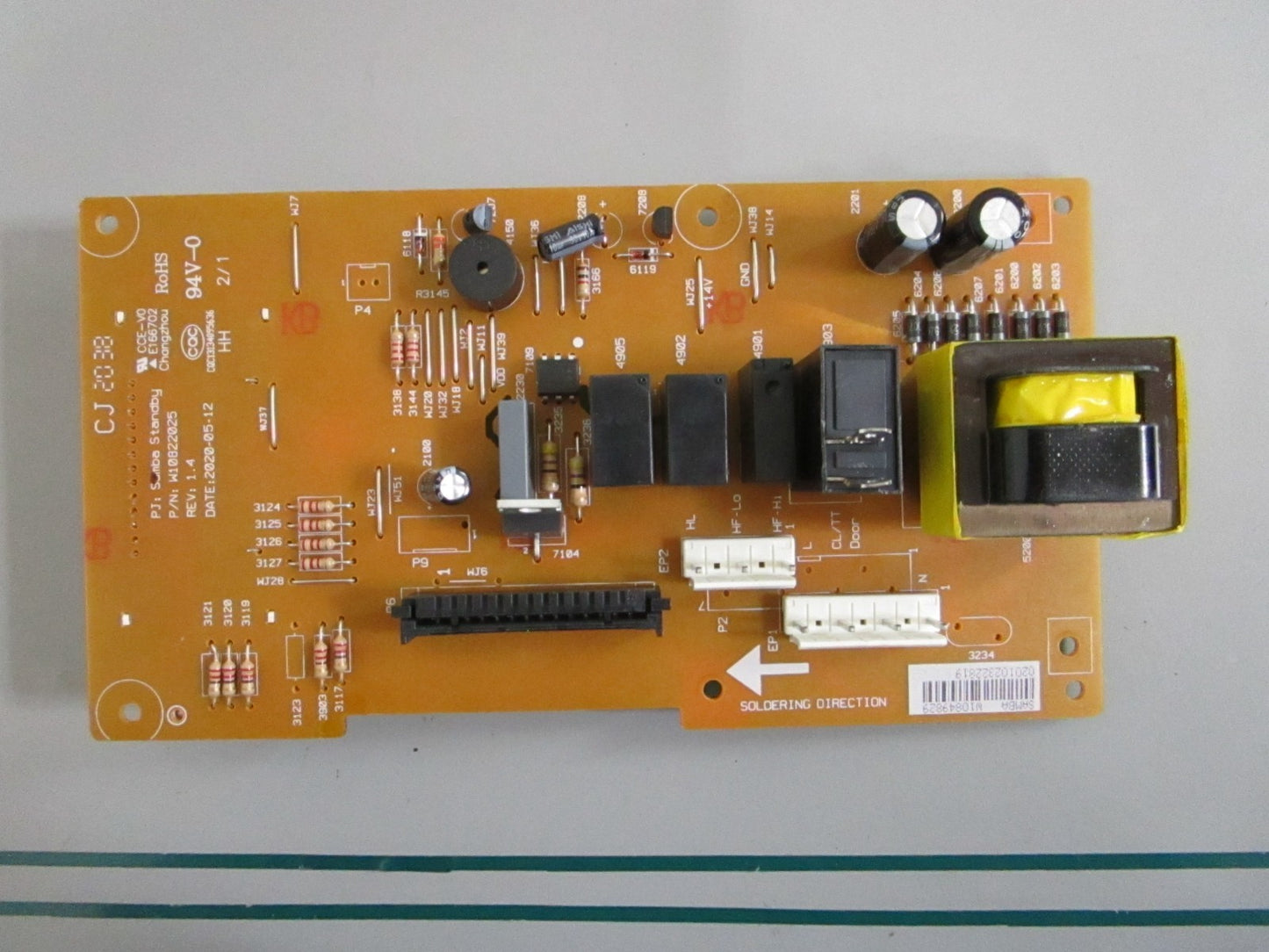 Whirlpool NEW OEM Microwave Electronic Control Board W11552018 Factory Part 0820