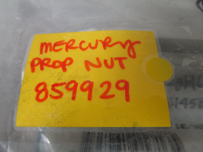 *NEW OEM* 0810 Mercury Quicksilver Propeller Nut 859929