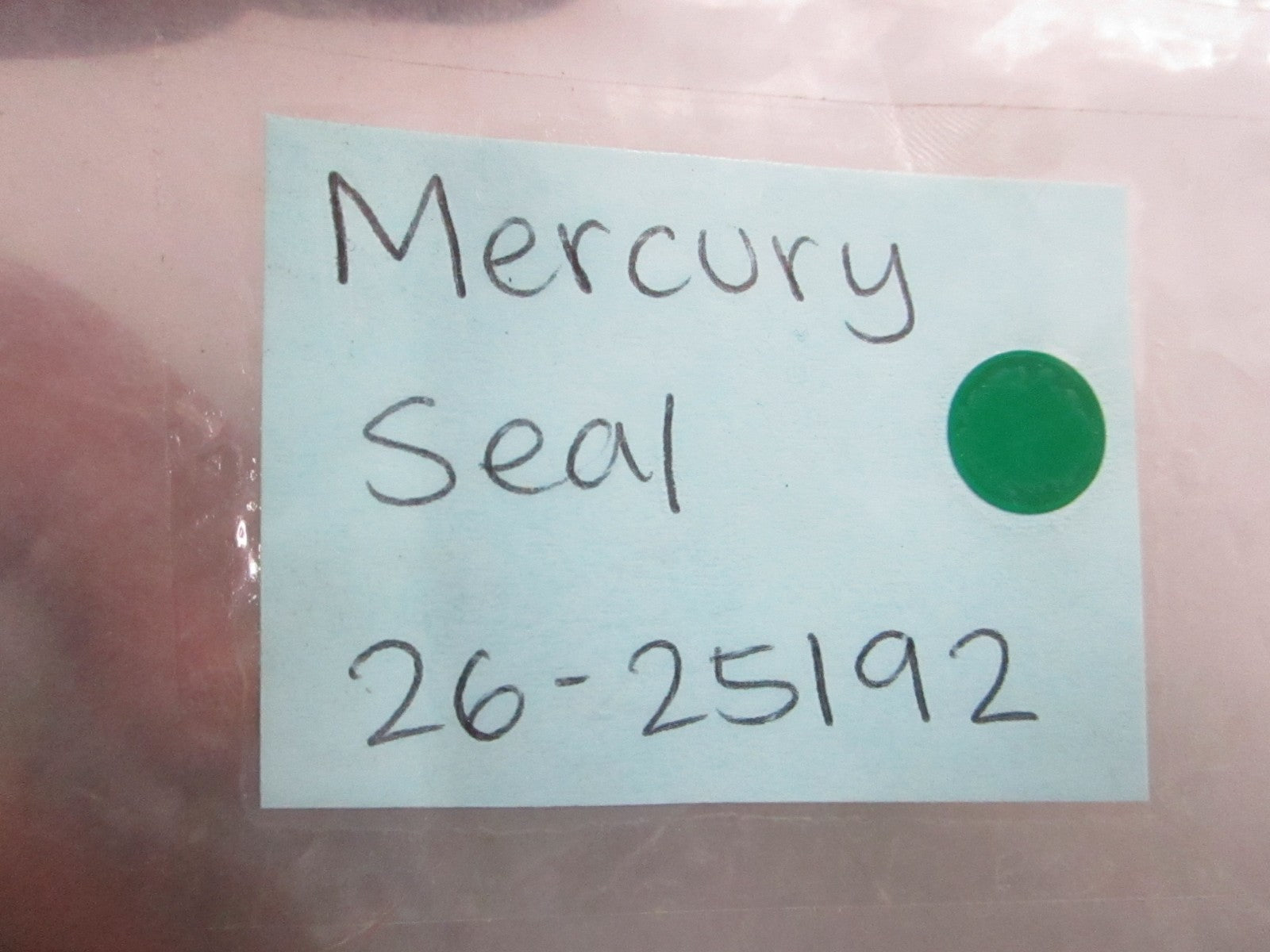 NEW OEM (LOT OF 3) 26-25192 Mercury Quicksilver Seal 0810