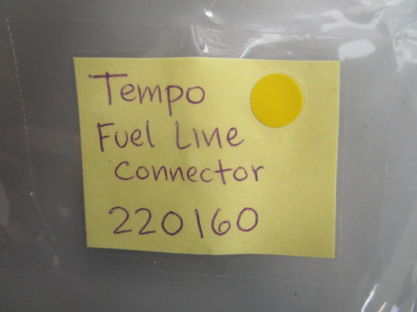 *NEW* (LOT OF 2) 0810 Tempo Fuel Line Connector 220160