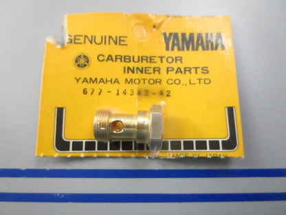 NEW OEM 677-14343-42 Yamaha Main Jet 0810