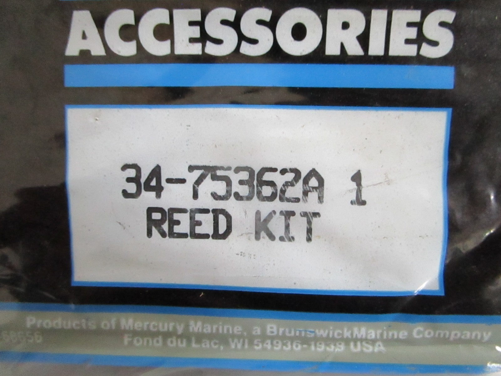NEW OEM 34-74362A1 Mercury Quicksilver Reed Kit 0820