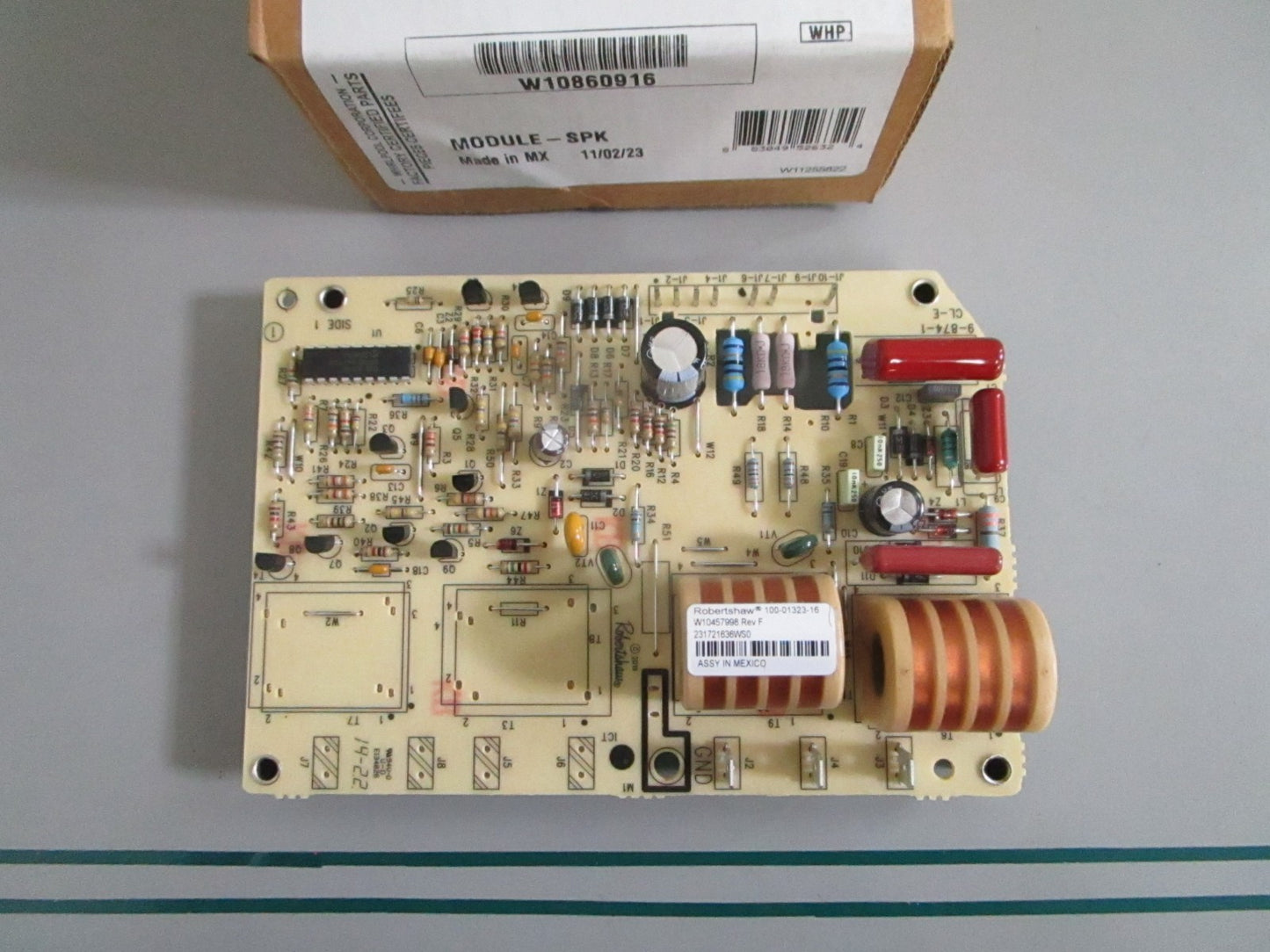 NEW OEM W10860916 Whirlpool Range Spark Module 0820
