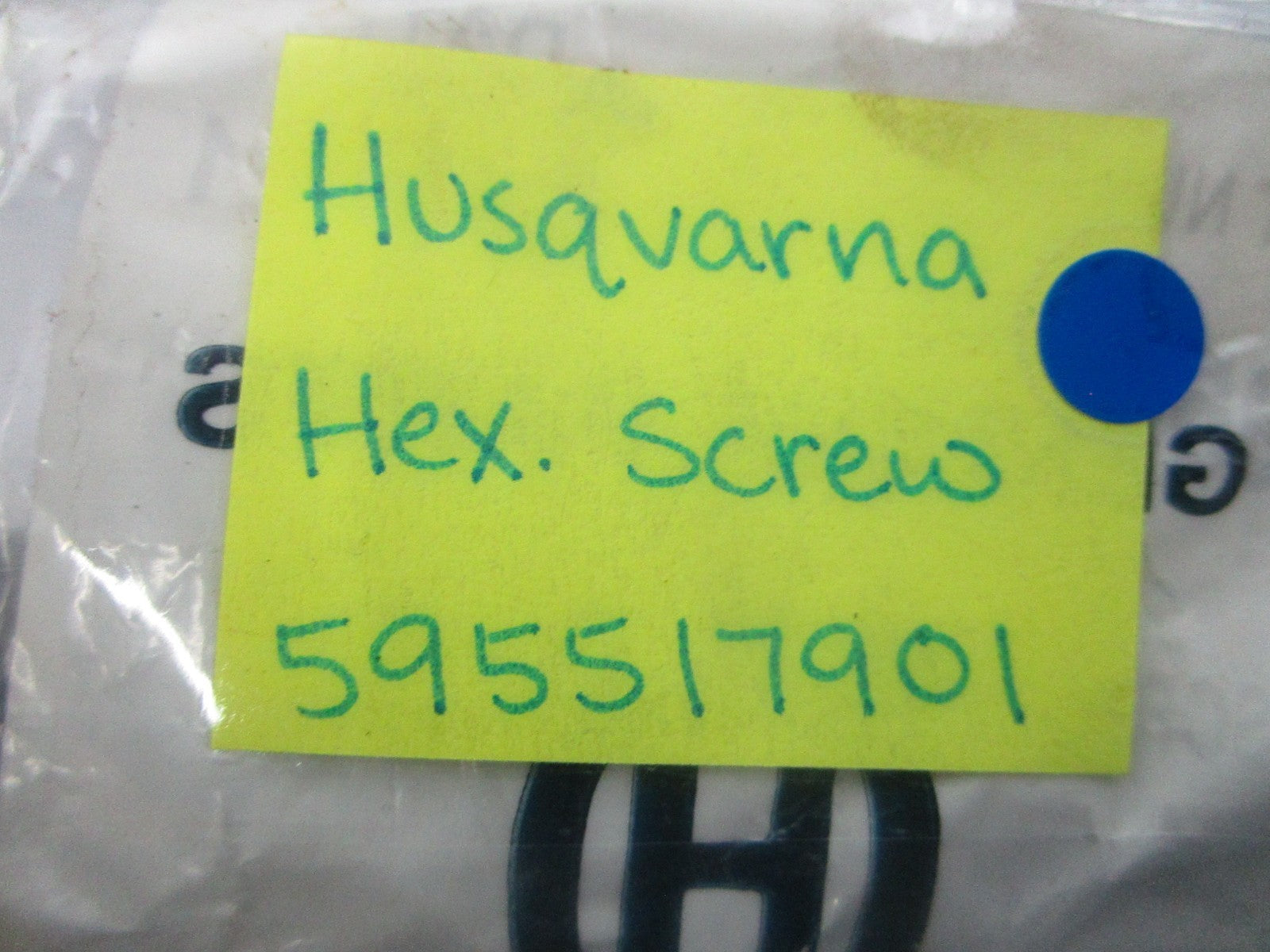 NEW OEM 595517901 Husqvarna Hexagon Screw 0810