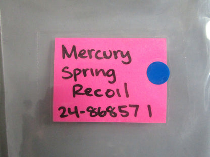 NEW OEM 24-86857 1 Mercury Quicksilver Spring Recoil 0820