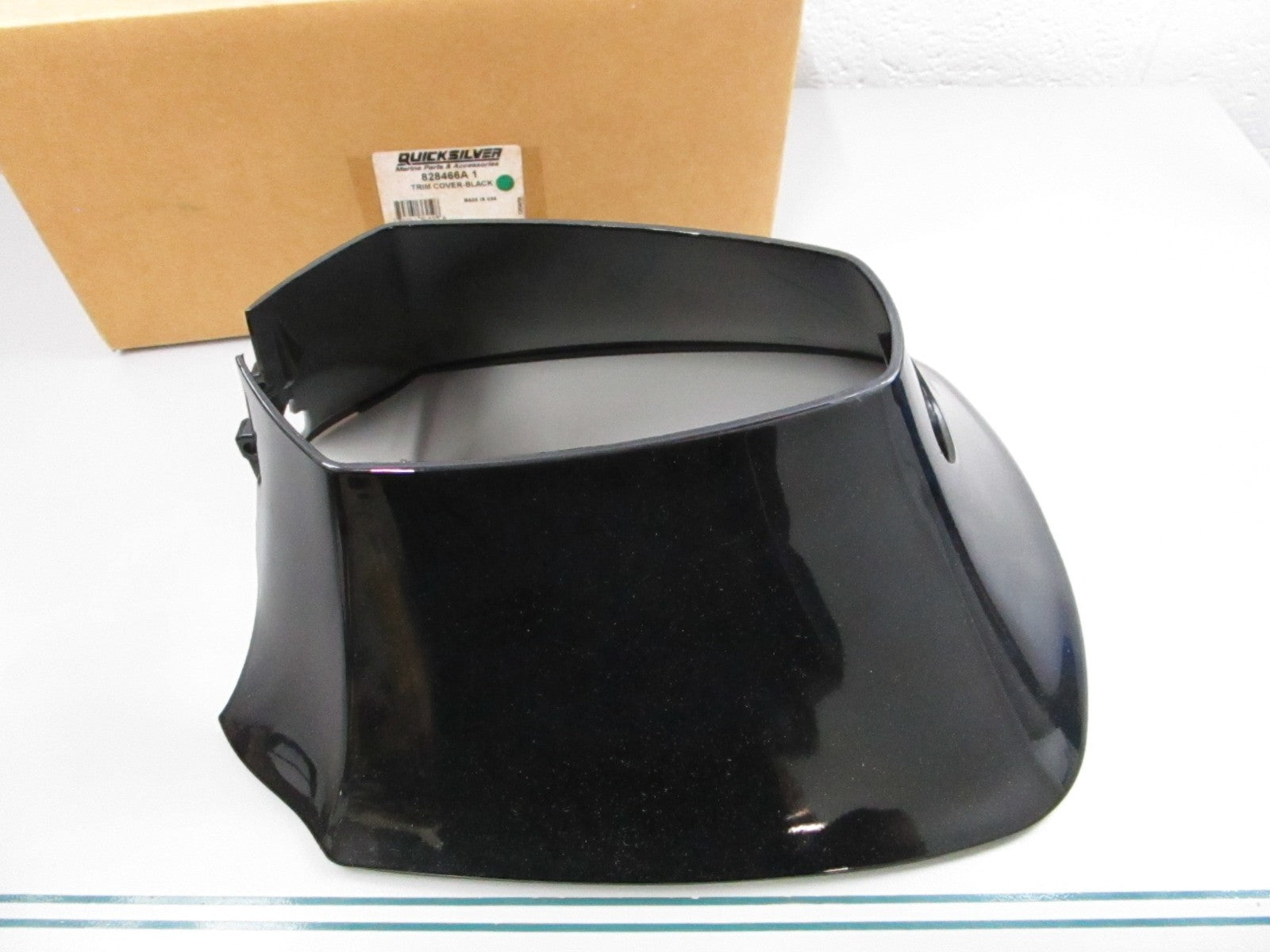 NEW OEM 828466A 1 Mercury Quicksilver Black Trim Cover 0810