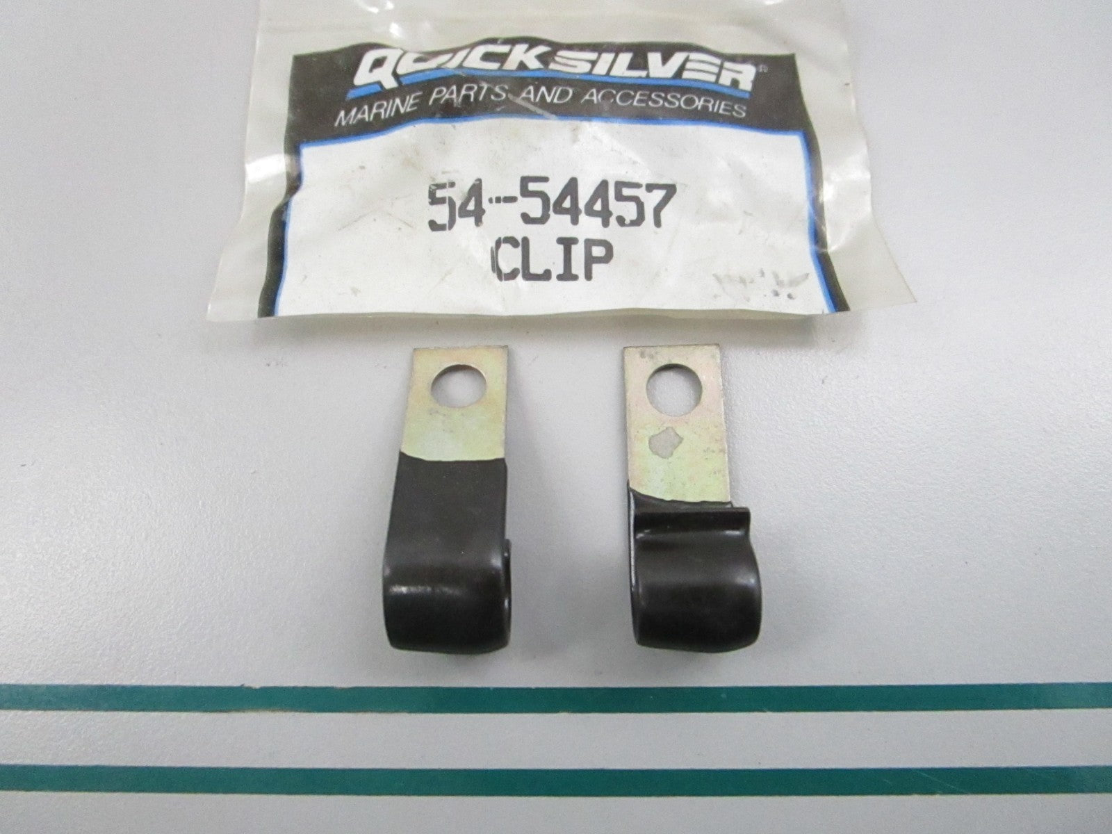NEW OEM (LOT OF 2) 54-54457 Mercury Quicksilver Clip 0810