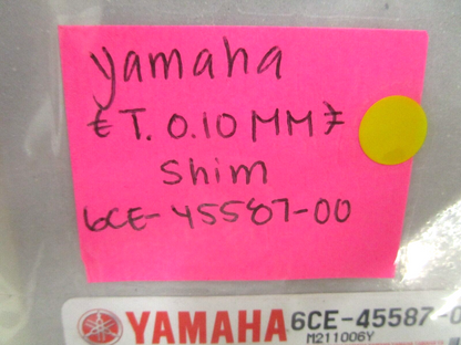 *NEW OEM* 0750 Yamaha SHIM  T.0.10mm  6CE-45587-00