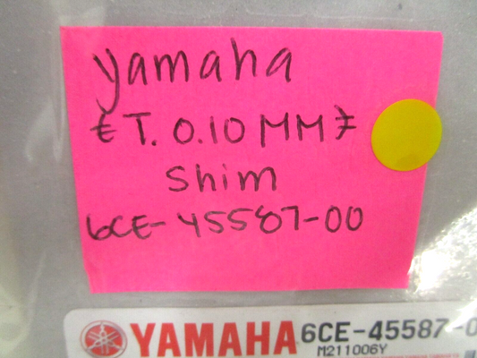 *NEW OEM* 0750 Yamaha SHIM  T.0.10mm  6CE-45587-00