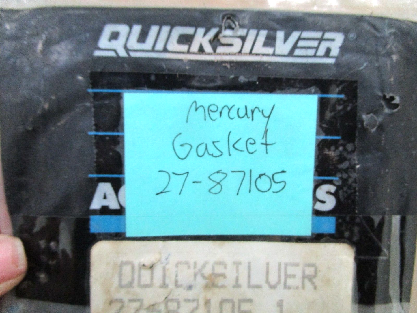 *NEW OEM* (LOT OF 2) 0750 Mercury Quicksilver GASKET 27-87105