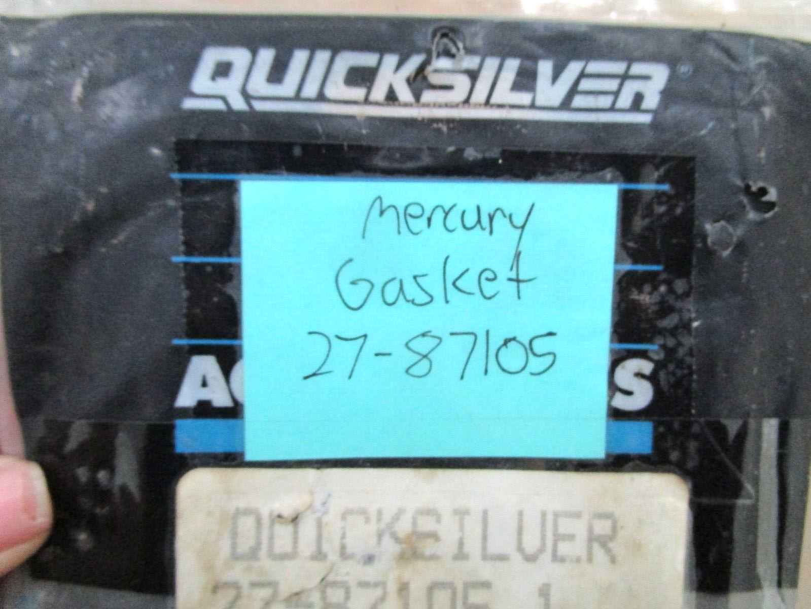 *NEW OEM* (LOT OF 2) 0750 Mercury Quicksilver GASKET 27-87105